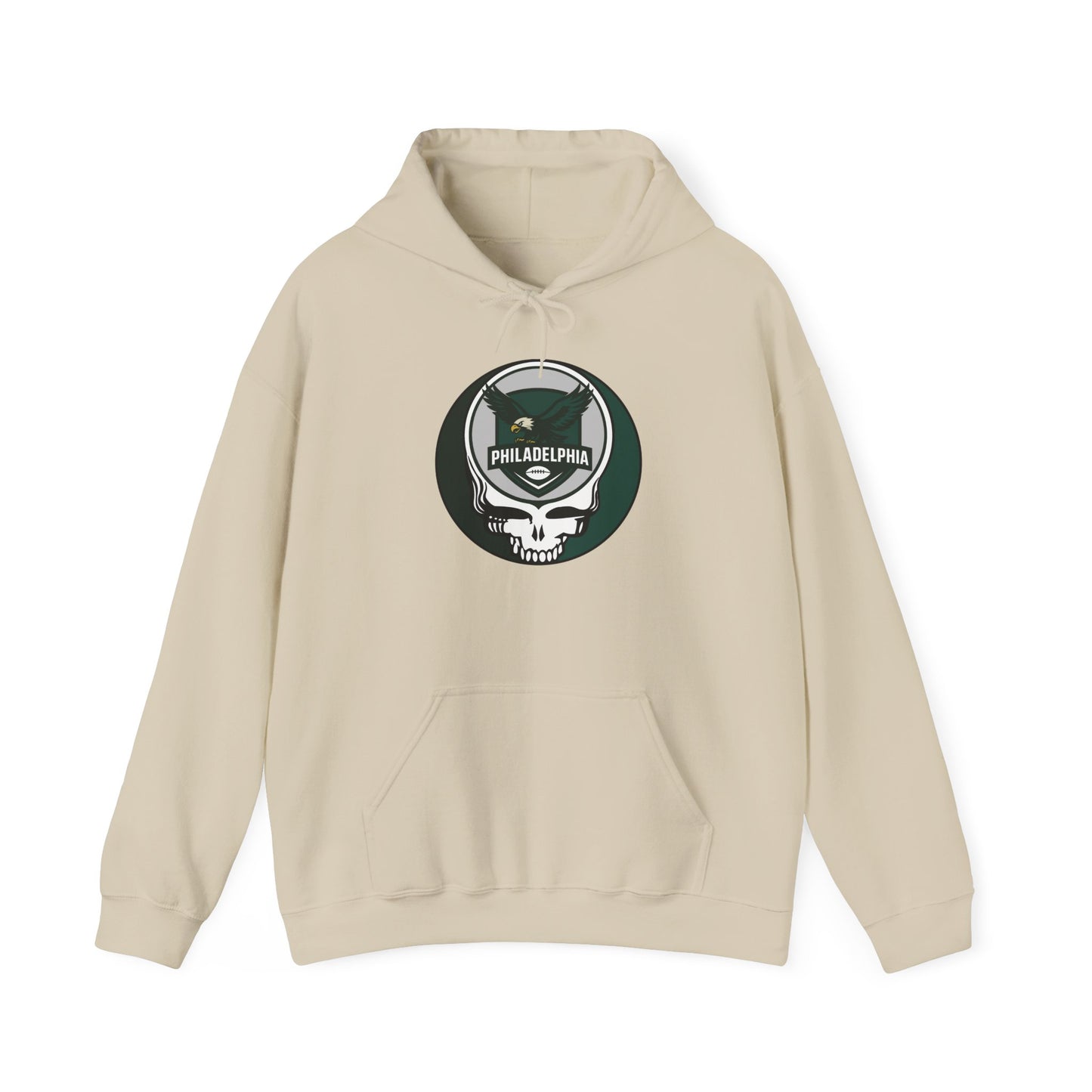 Philadelphia Football Stealie Grateful Dead Hoodie Sweatshirt - NFL