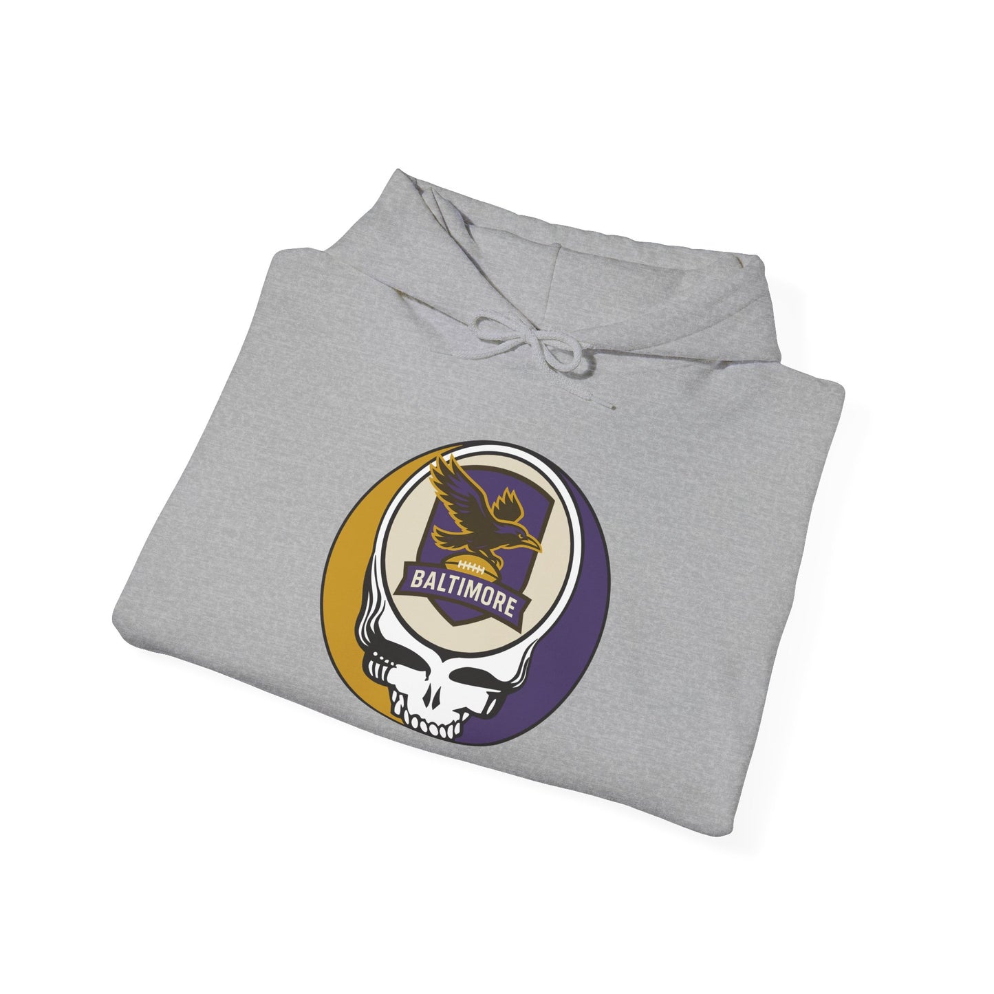 Baltimore Football Stealie Grateful Dead Hoodie - NFL