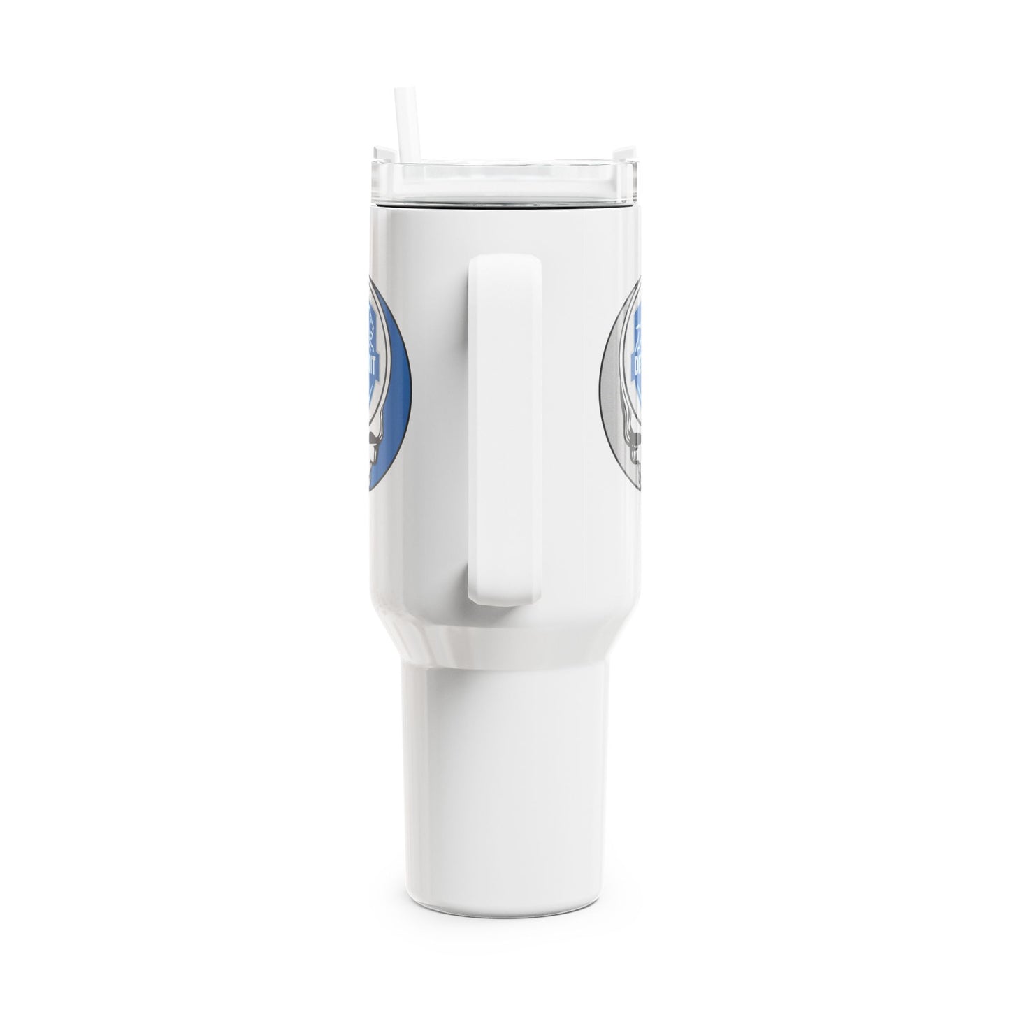 Detroit Football Stealie "Fat Man" Tumbler,  Double Insulated 40oz Travel Mug