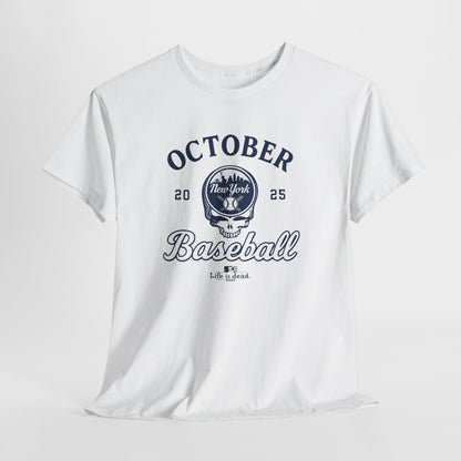 New York Yankees Playoffs 2025 Stealie Grateful Dead Tshirt