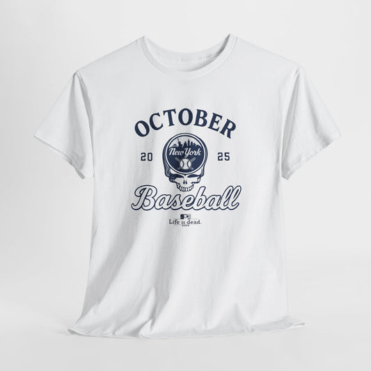 New York Yankees Playoffs 2025 Stealie Grateful Dead Tshirt