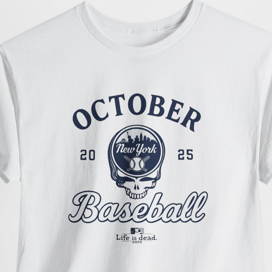 New York Yankees Playoffs 2025 Stealie Grateful Dead Tshirt