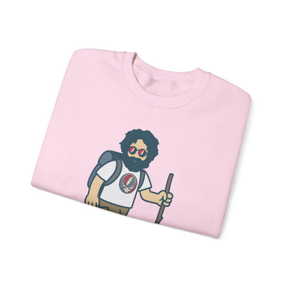 Hikin' Jerry | Life is dead. Crewneck Sweatshirt