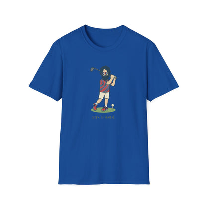 Golfin' Jerry - Life is dead. Grateful Dead TShirt