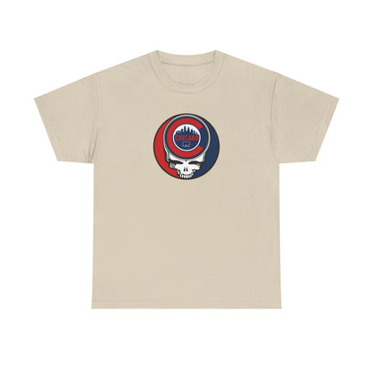 Chicago Cubs Grateful Dead Steal Your Face T-Shirt - MLB