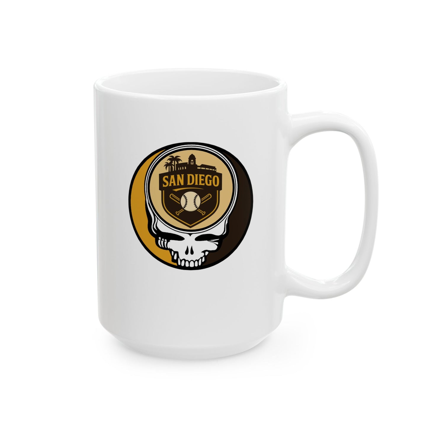 San Diego Padres Stealie Ceramic Mug - MLB