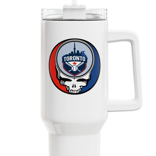Toronto Blue Jays "Fat Man" Tumbler,  Double Insulated 40oz Travel Mug