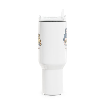 Jerry and Frank are Sharin' "Fat Man" Tumbler,  Double Insulated 40oz Travel Mug