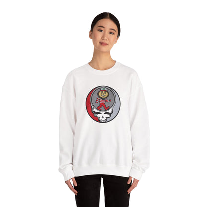 Buckeye Stealie | University Collection Grateful Dead Unisex Crewneck Sweatshirt