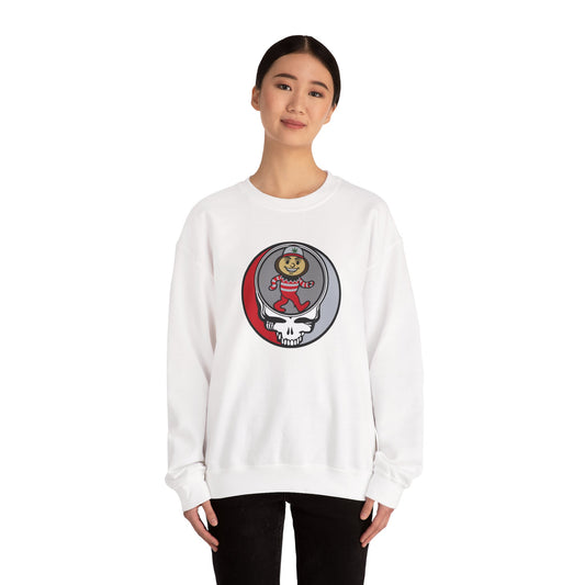 Buckeye Stealie | University Collection Grateful Dead Unisex Crewneck Sweatshirt