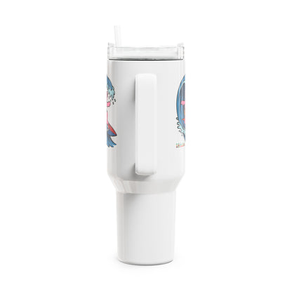 Surfin' Bear "Fat Man" Tumbler,  Double Insulated 40oz Travel Mug