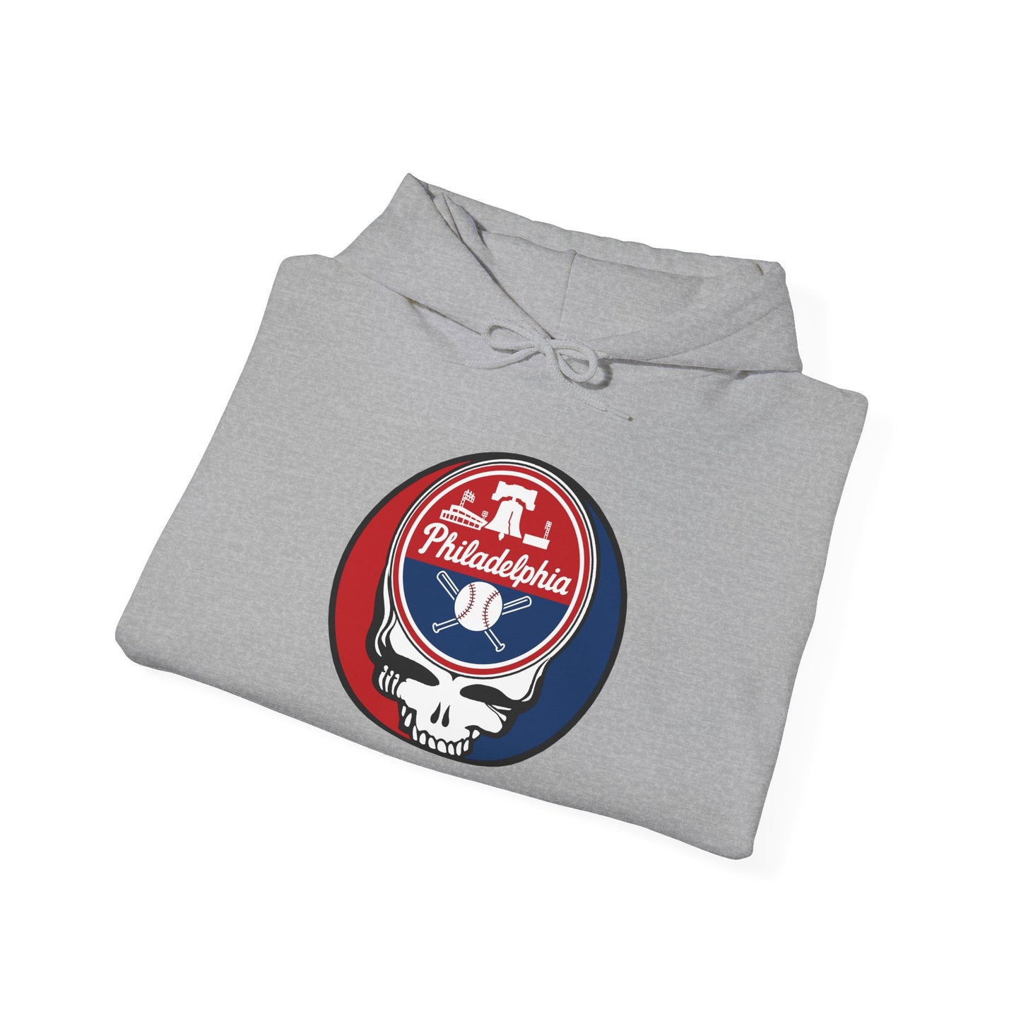 Philadephia Phillies Grateful Dead Unisex Heavy Blend Hoodie - MLB