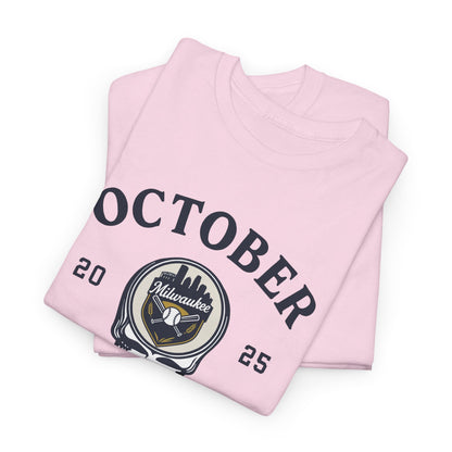 Milwaukee Brewers Playoffs 2025 Stealie Grateful Dead Tshirt