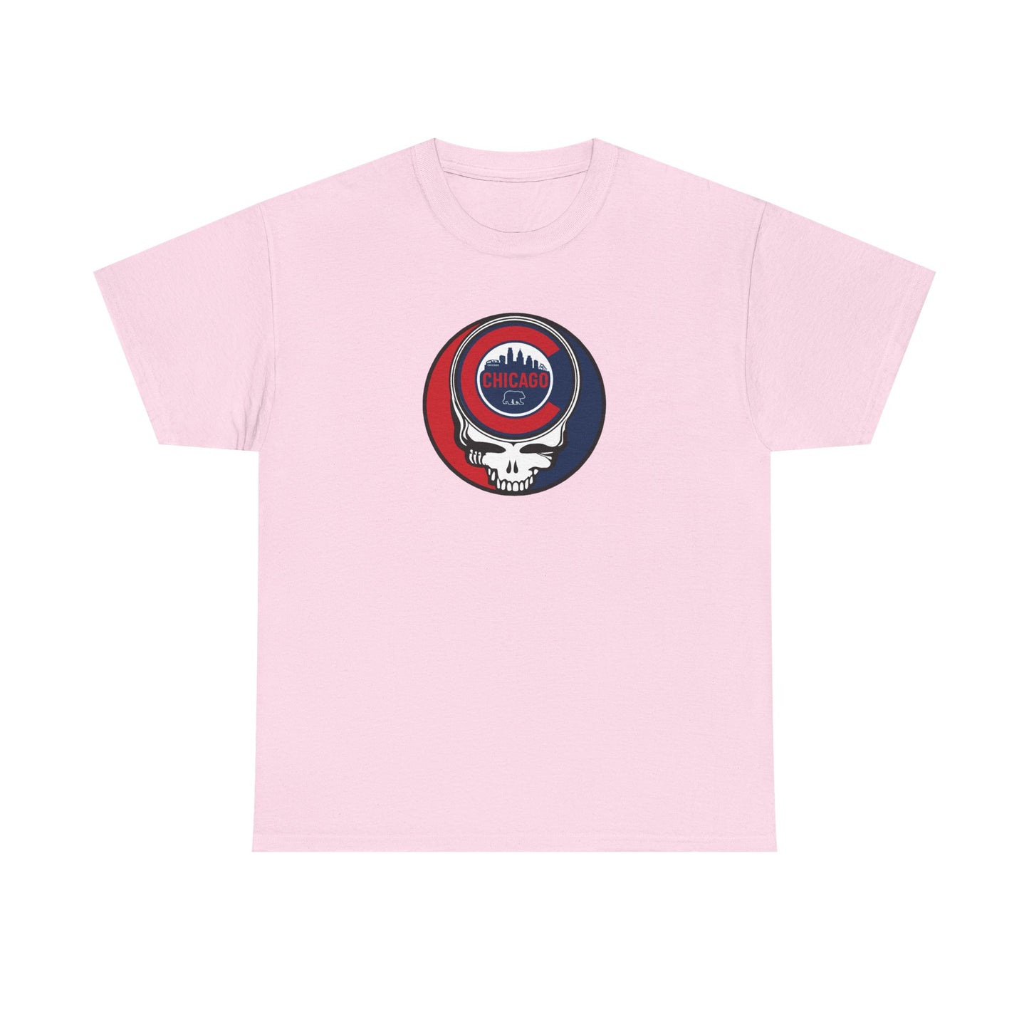 Chicago Cubs Grateful Dead Steal Your Face T-Shirt - MLB