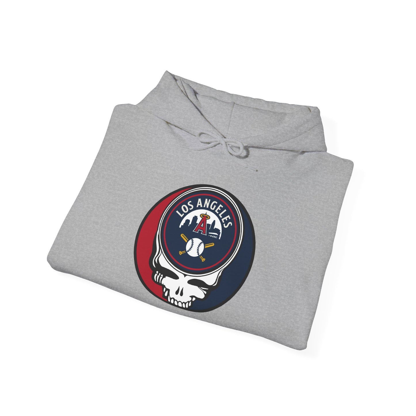 Los Angeles Angels Grateful Dead Unisex Heavy Blend Hoodie - Hooded Sweatshirt