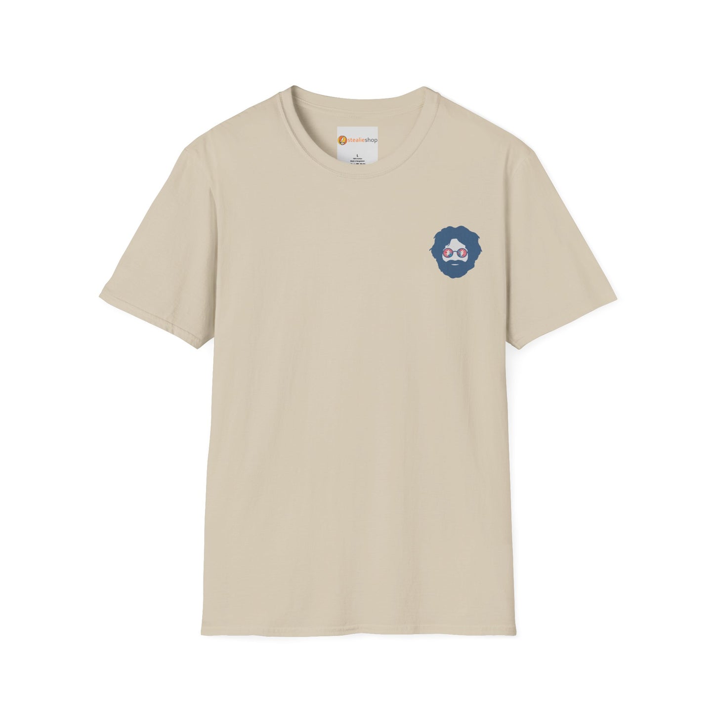 Tie Dye Sunburst and Jerry Life is dead. Grateful Dead T-Shirt