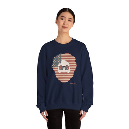 Stars & Stripes Jerry | Life is dead. Crewneck Sweatshirt