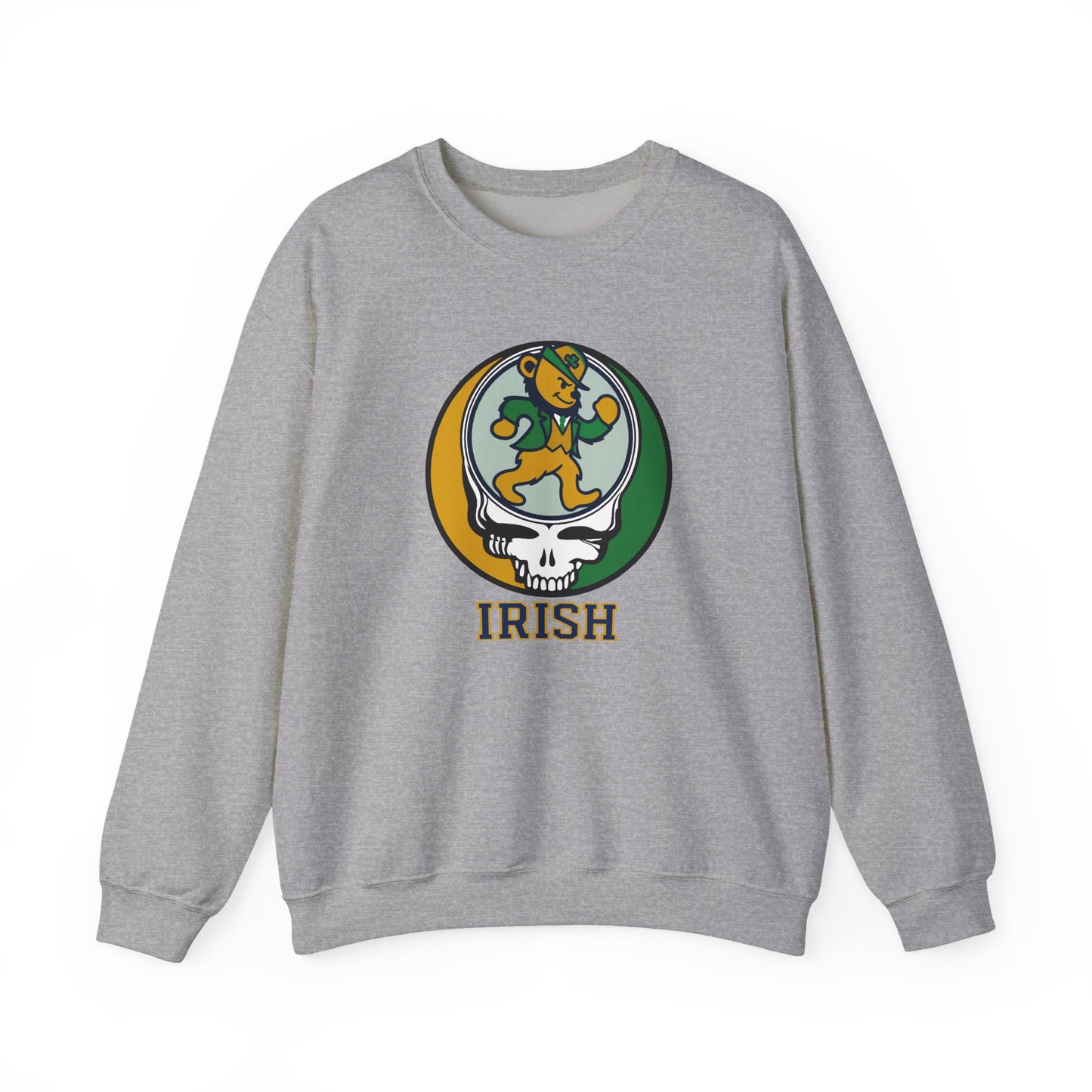 The Irish Dancing Leprechaun Stealie Crewneck Sweatshirt