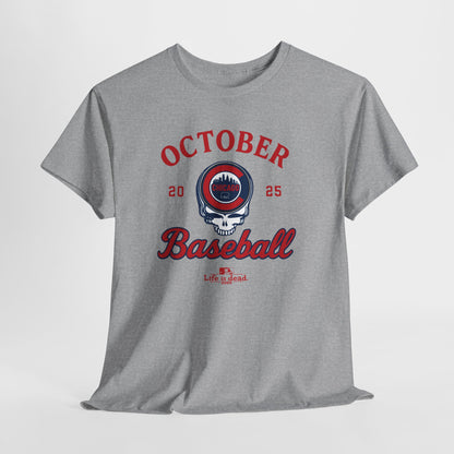 Chicago Cubs Playoffs 2025 Stealie Grateful Dead Tshirt