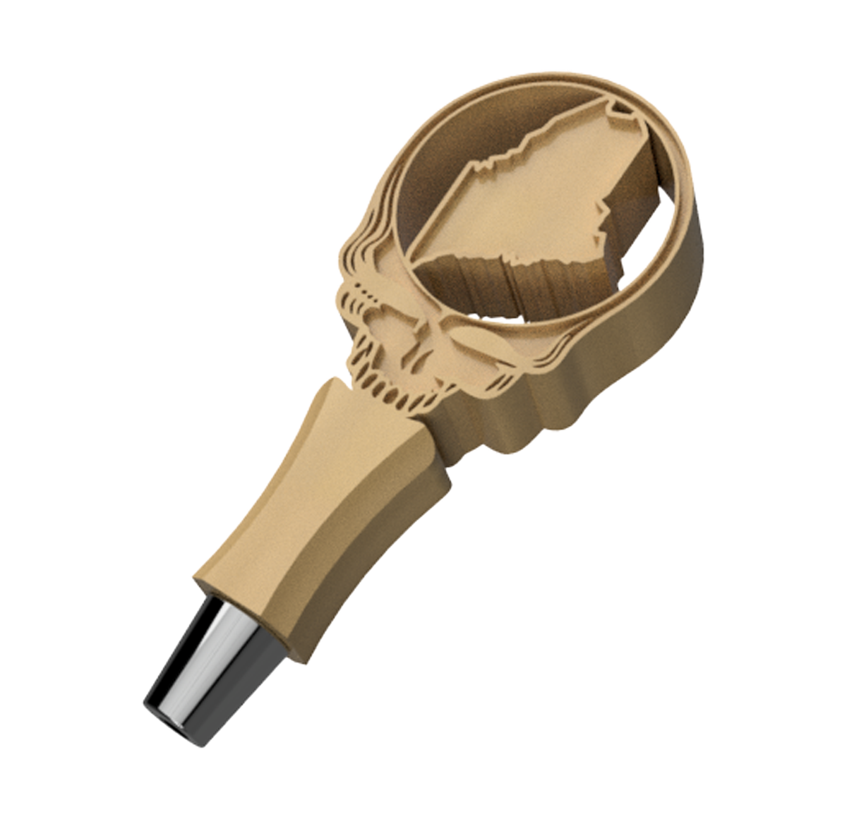 Grateful Maine | Short Tap Handle