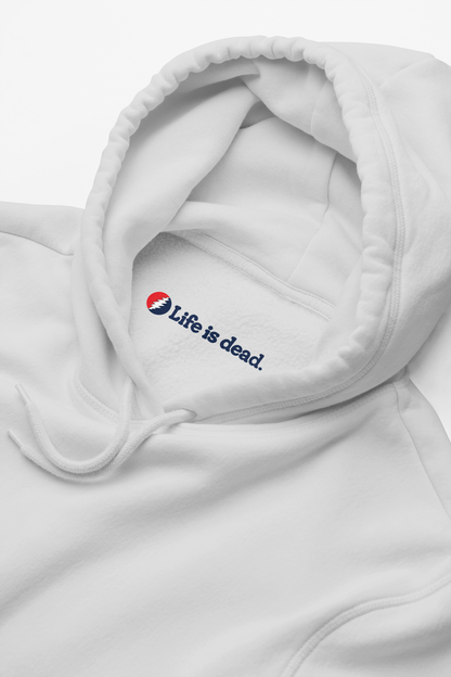 Life is dead Neck Label Hoodie